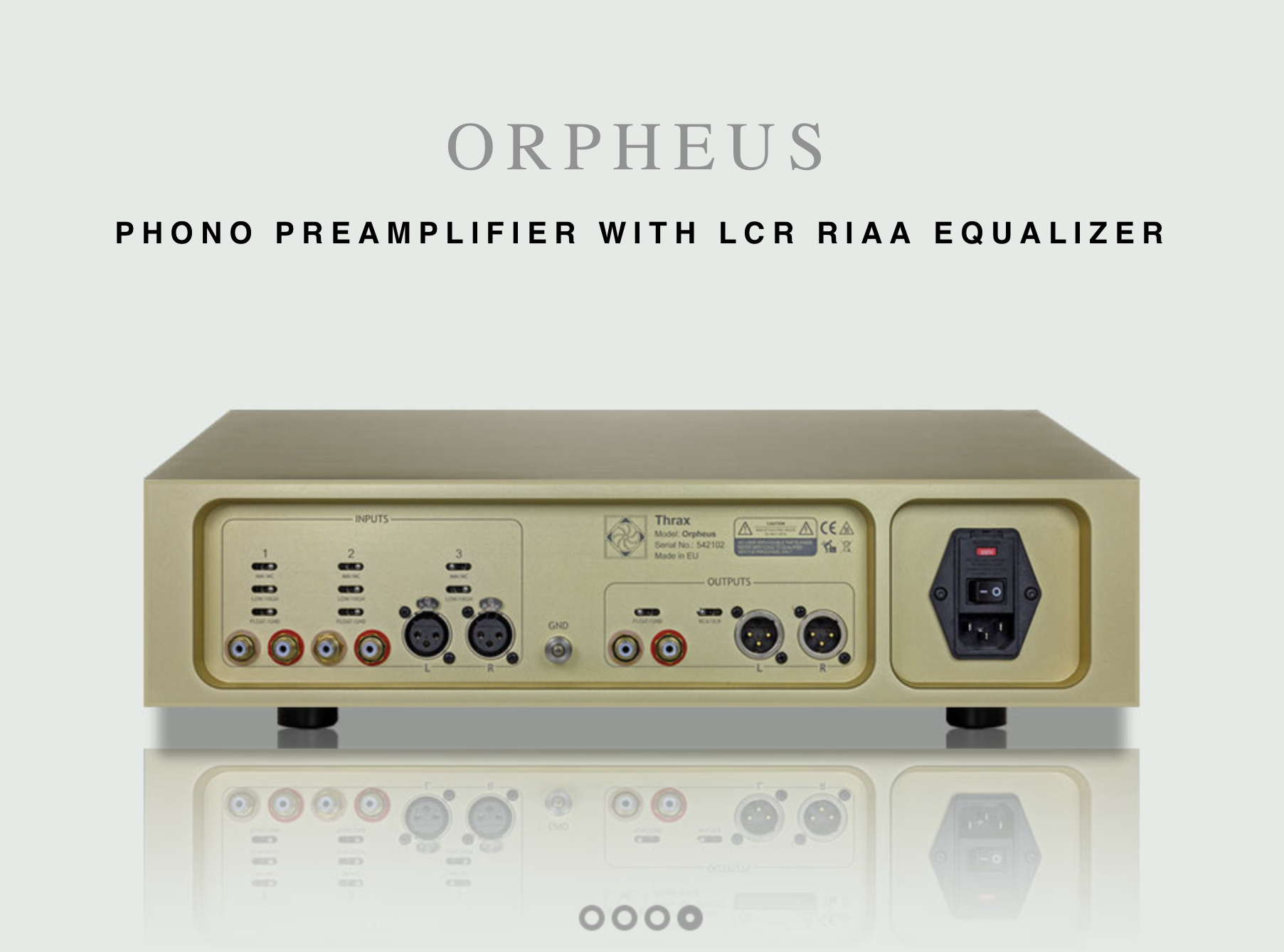 Pre-Ampli Thrax Orpheus MKII Q2